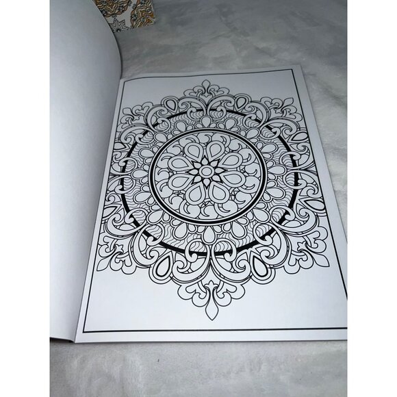 New Adult Mandalas Coloring Books Set of 3 - Picture 4 of 5